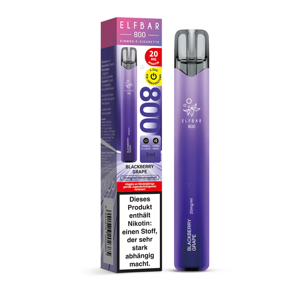 Elfbar 800 - Blackberry Grape