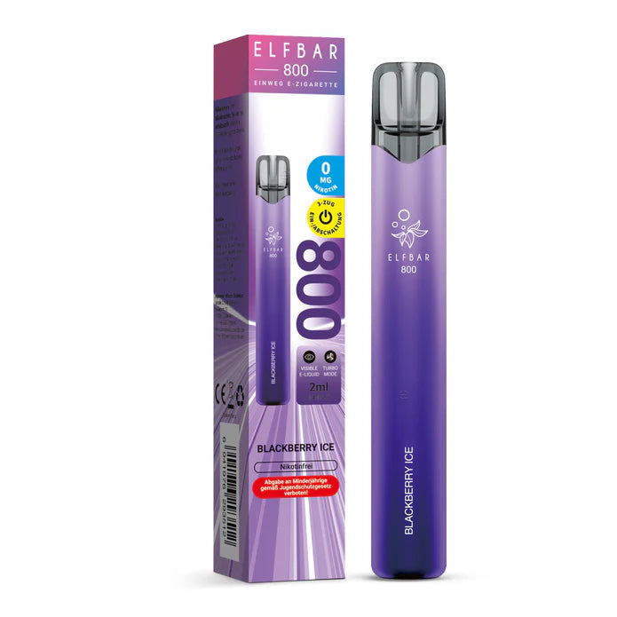 Elfbar 800 - Blackberry Ice (nikotinfrei)