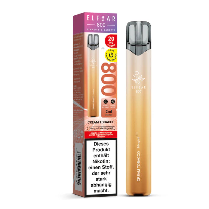 Elfbar 800 - Cream Tobacco