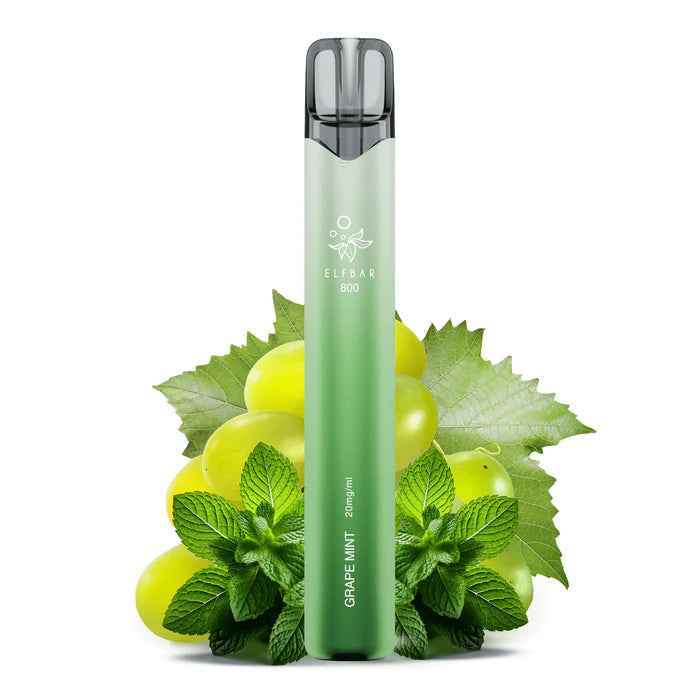 Elfbar 800 - Grape Mint (nikotinfrei)