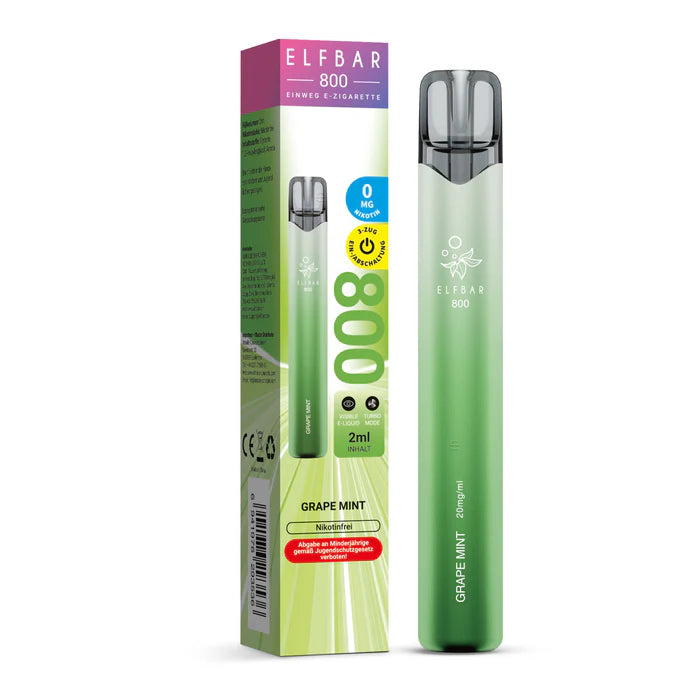 Elfbar 800 - Grape Mint (nikotinfrei)
