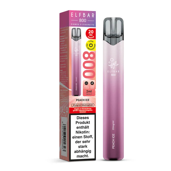 Elfbar 800 – Peach Ice