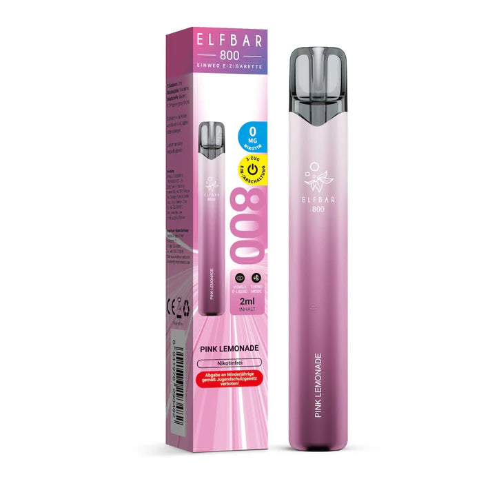 Elfbar 800 - Pink Lemonade (nikotinfrei)