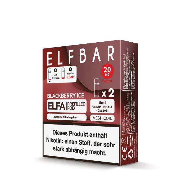ELFA Prefilled Pod - Blackberry Ice