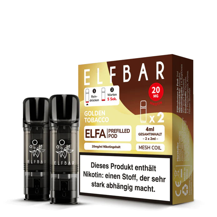ELFA Prefilled Pod - Golden Tobacco