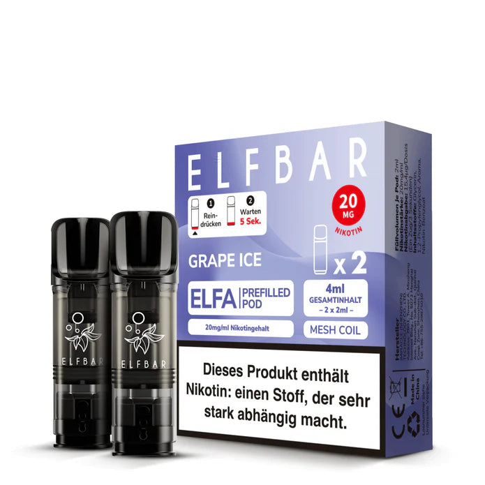 ELFA Prefilled Pod - Grape Ice