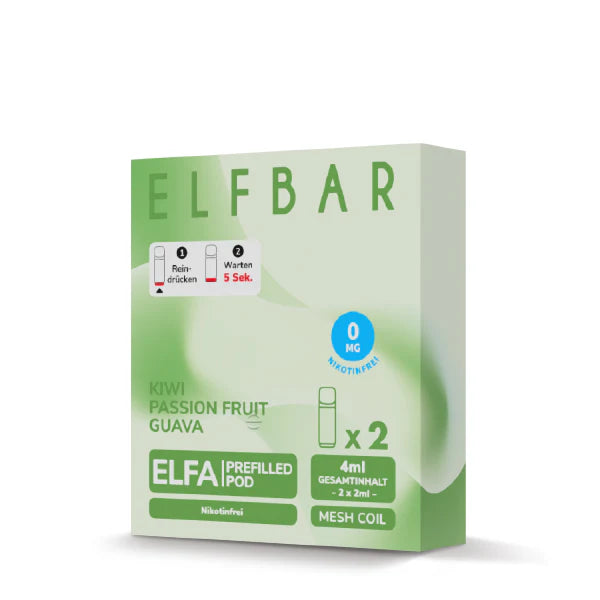 ELFA Prefilled Pod - Kiwi Passion Fruit Guava (nikotinfrei)