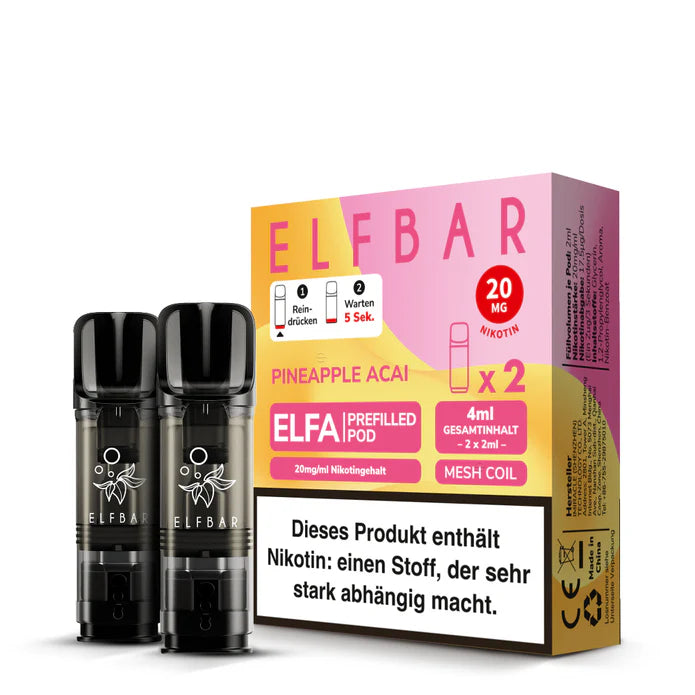 ELFA Prefilled Pod - Pineapple Acai